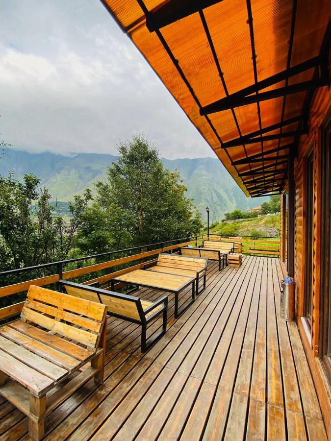 My Space Kazbegi Apartment Bagian luar foto